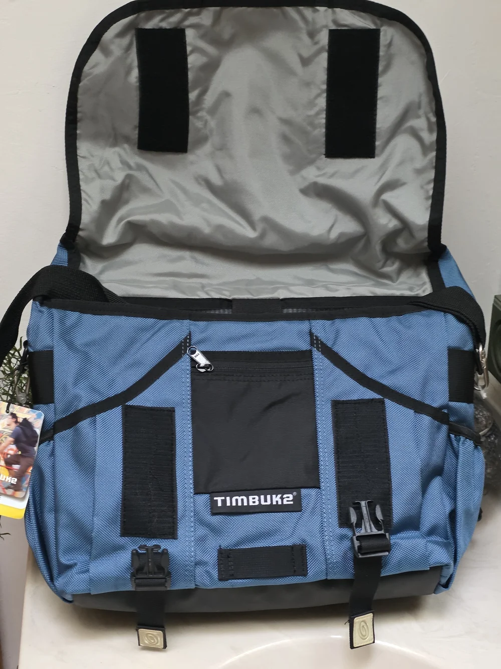 Timbuk2 Men's Messenger Commute Bag , Slate Blue with Black Trim, NWT